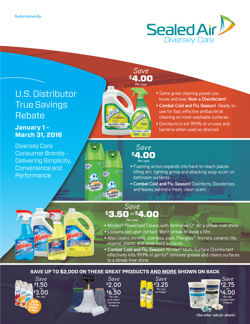 U.S. Distributor True Savings Rebate