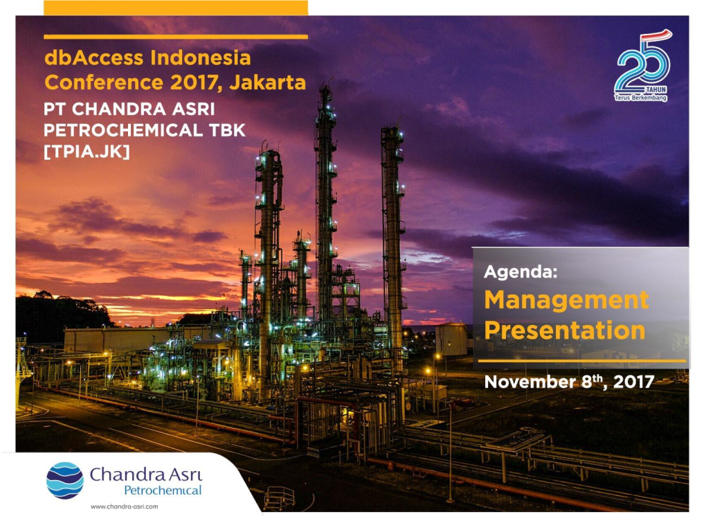 Strong Demand Growth for Petrochemicals in Indonesia