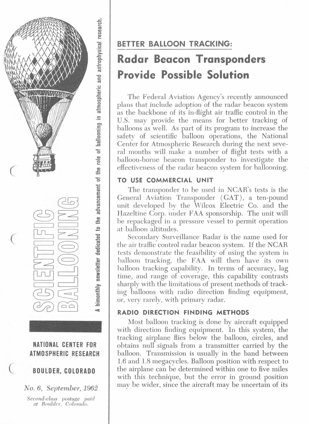 !E3 (2£)CH3 0 © P°1 Radar Beacon Transponders Provide Possible Solution