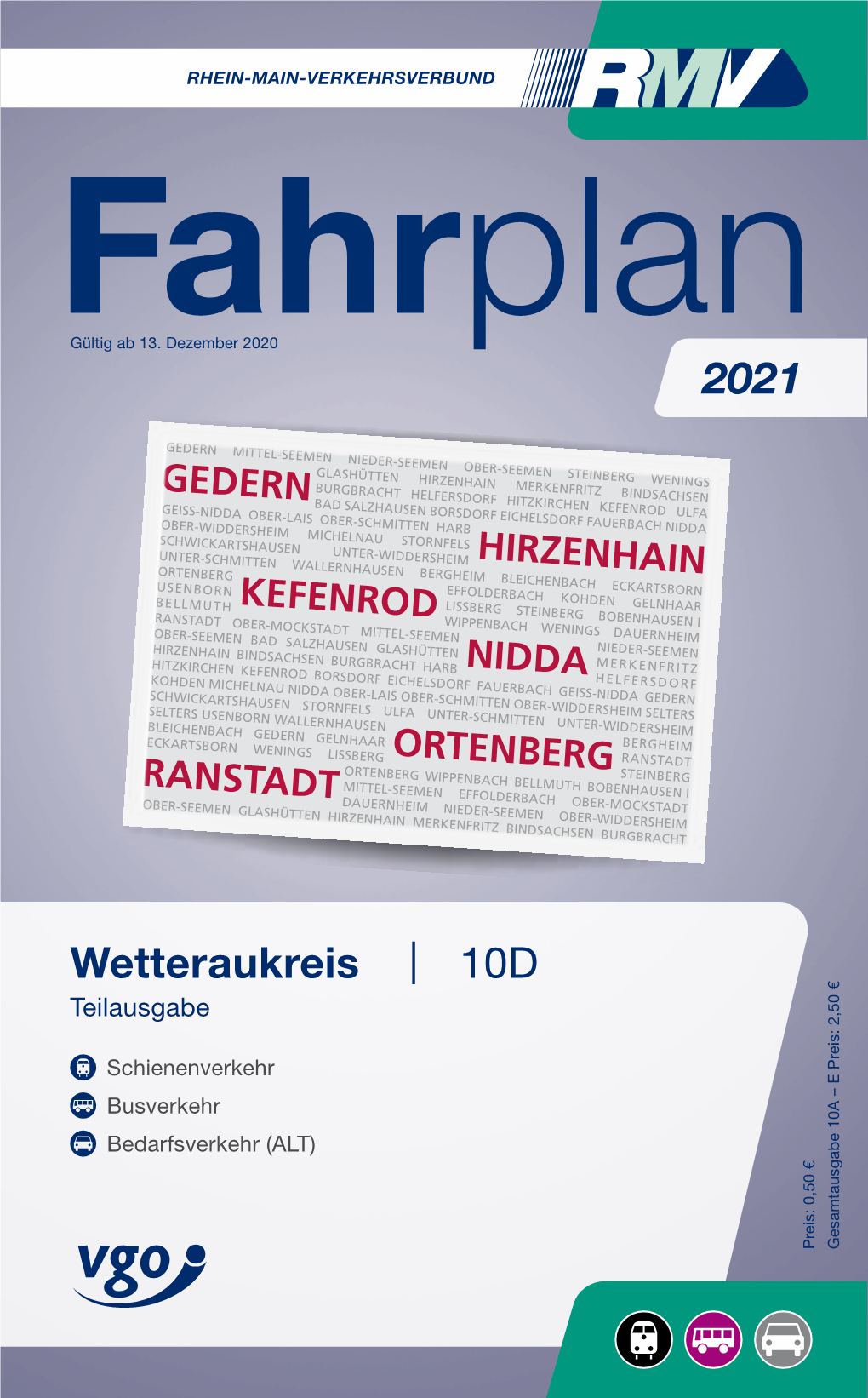 Wetteraukreis | 10D Teilausgabe