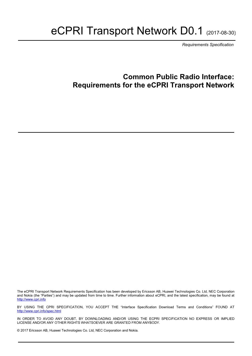 Ecpri Transport Network D0.1 (2017-08-30)