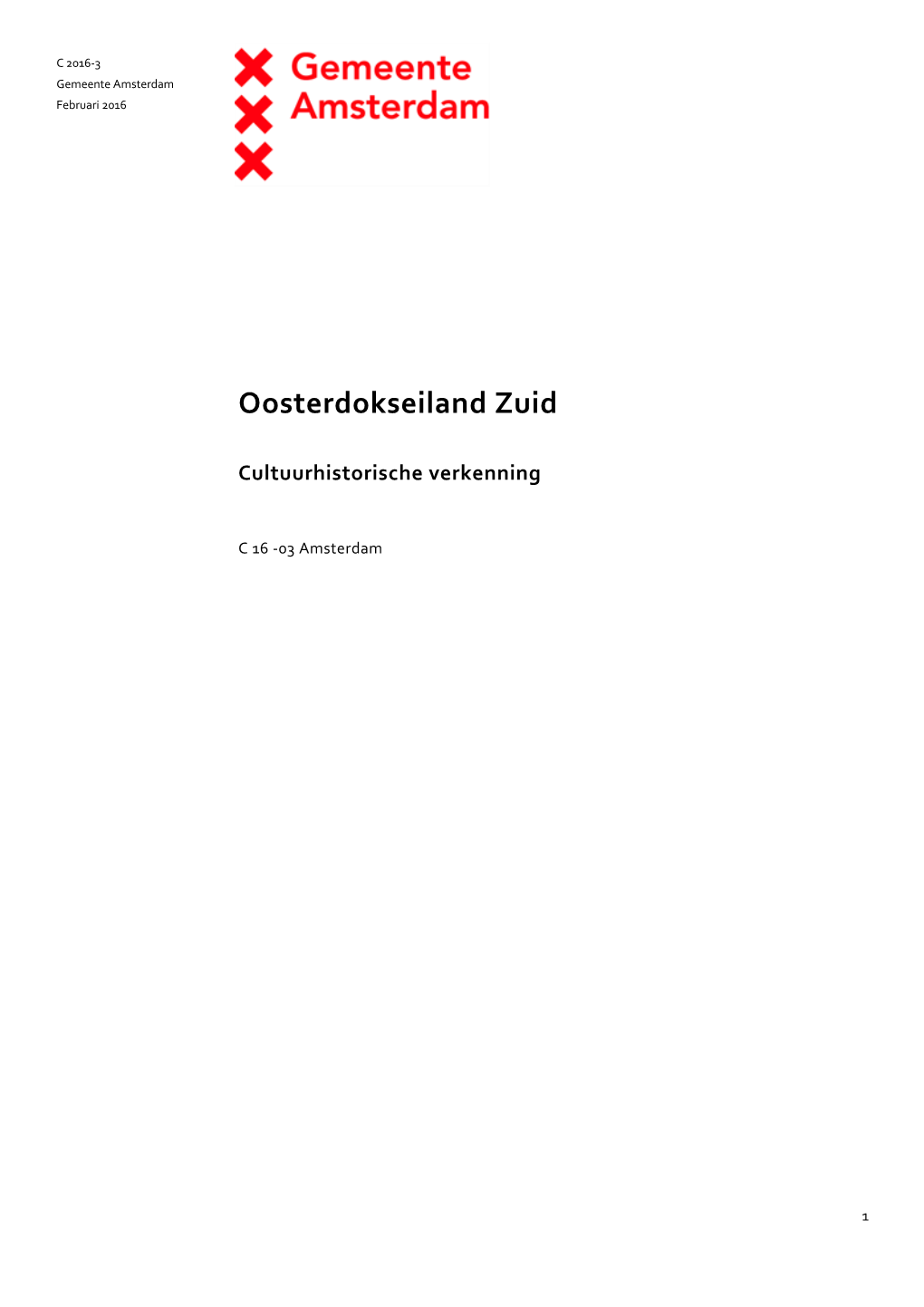 Oosterdokseiland Zuid