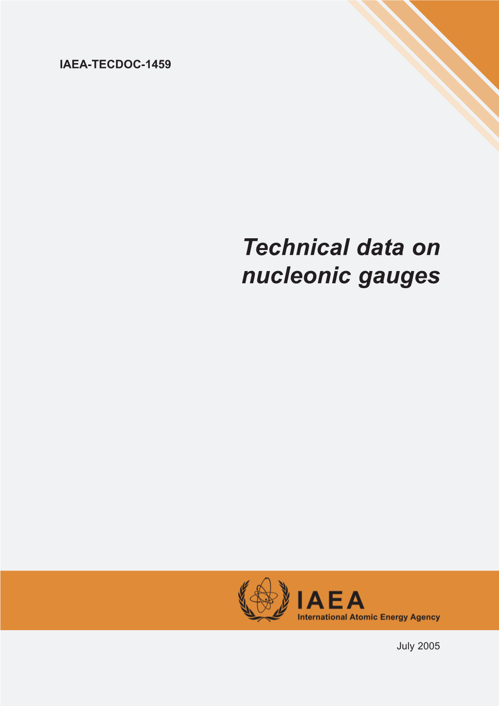 Technical Data on Nucleonic Gauges