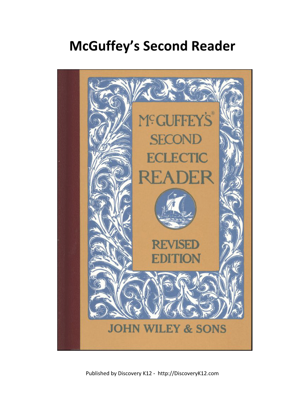 Mcguffey's Second Reader