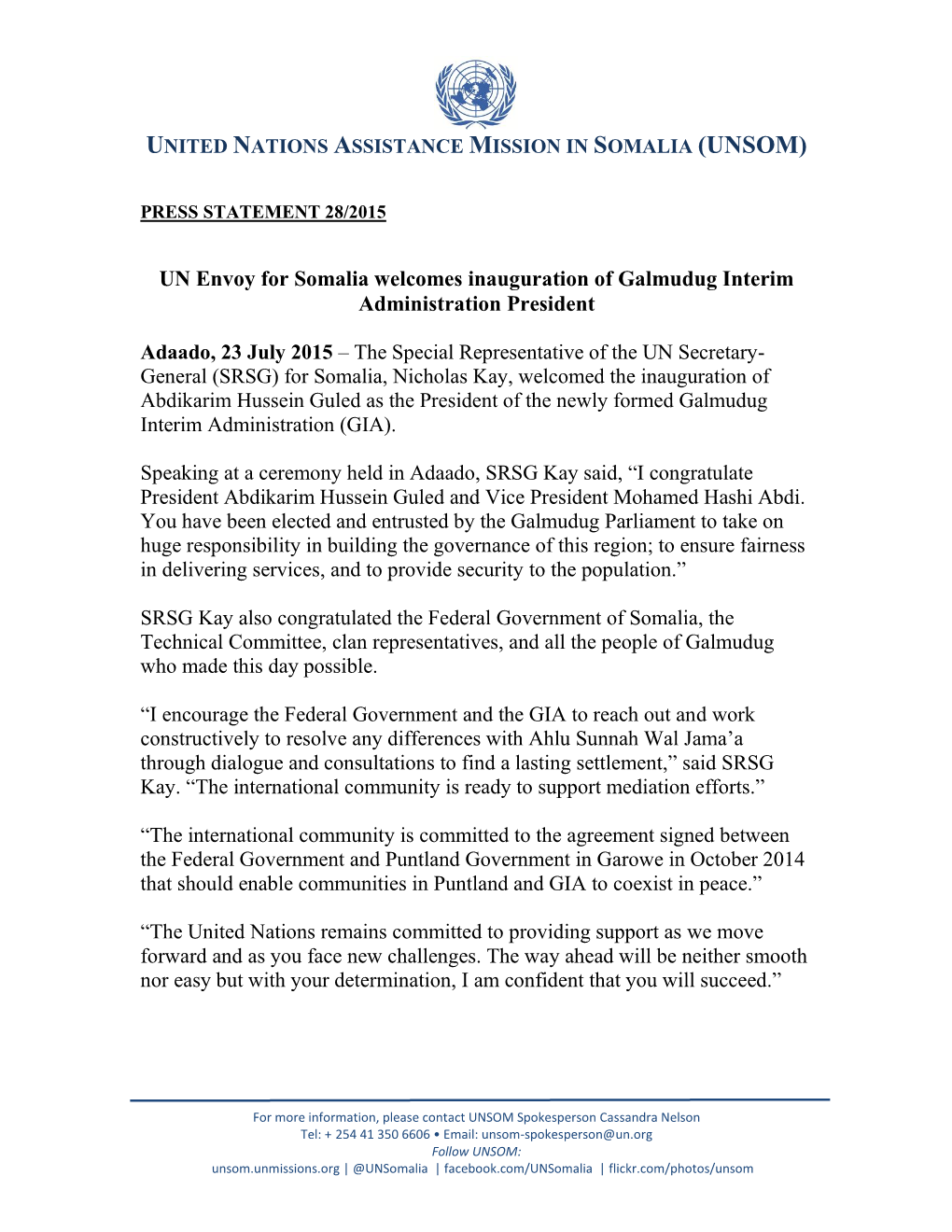 150723-SRSG on Inauguration of Galmudug