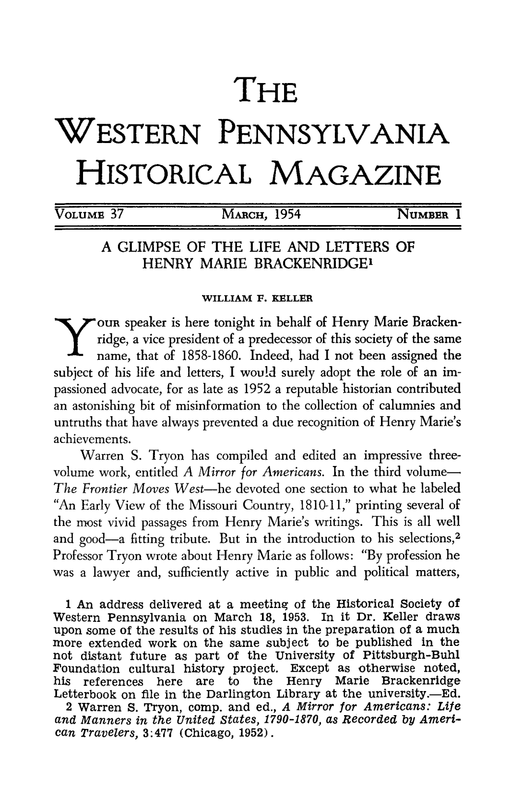 The Historical Magazine