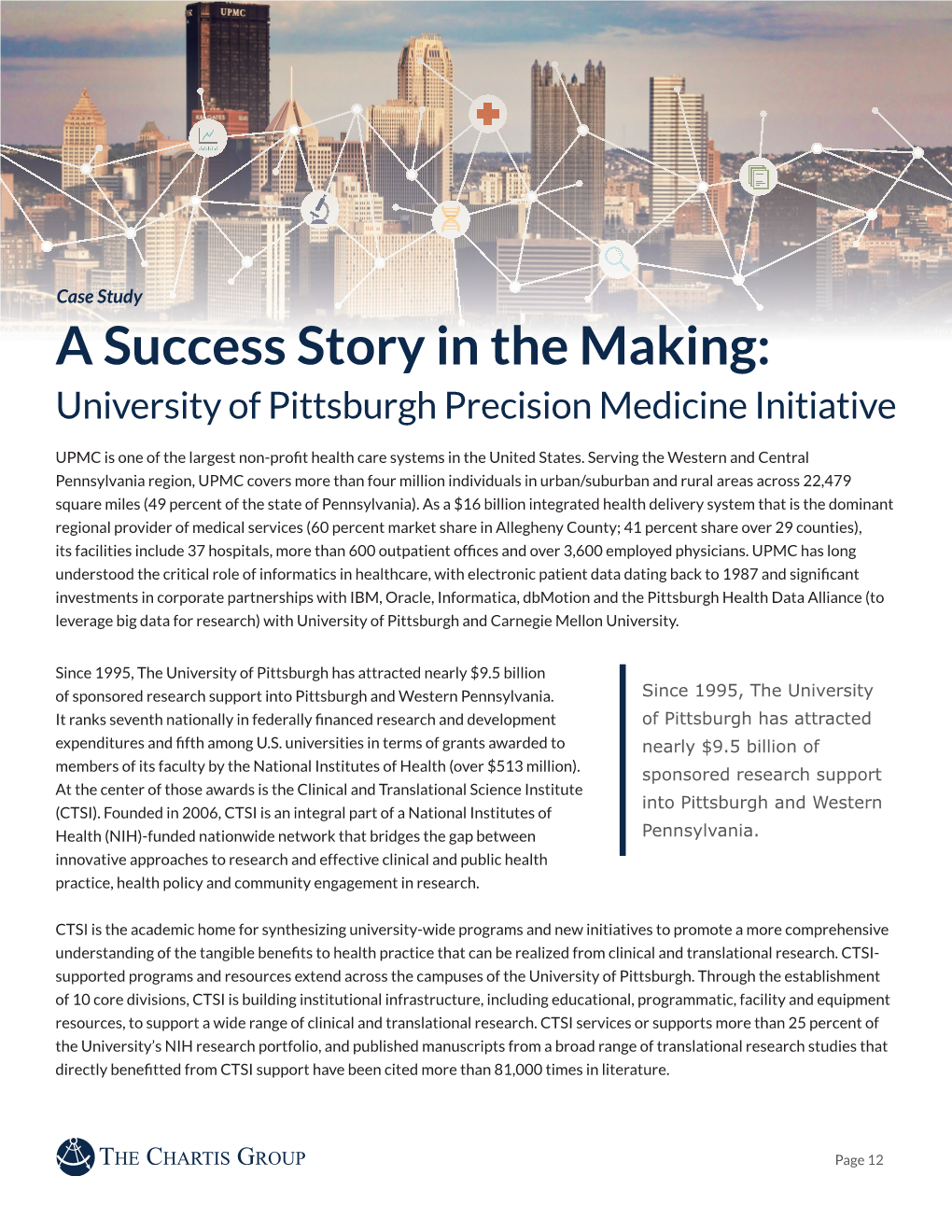 A Success Story in the Making: University of Pittsburgh Precision Medicine Initiative