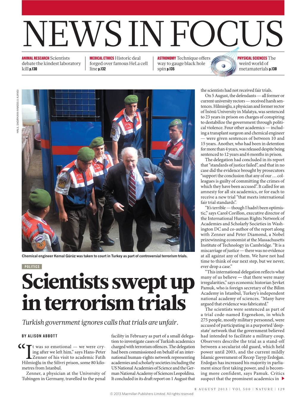 Scientists Swept up in Terrorism Trials