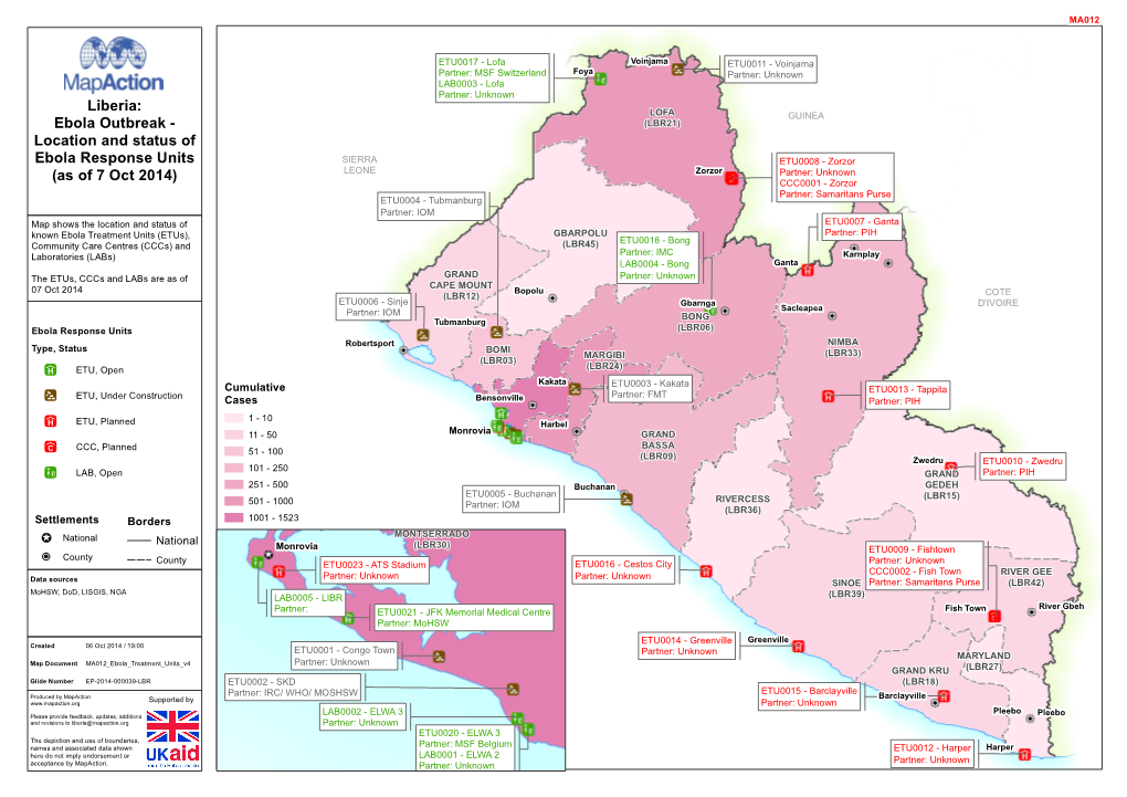 Liberia: Ebola Outbreak