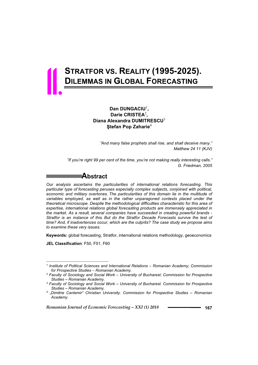 Stratfor Vs. Reality (1995-2025). 11