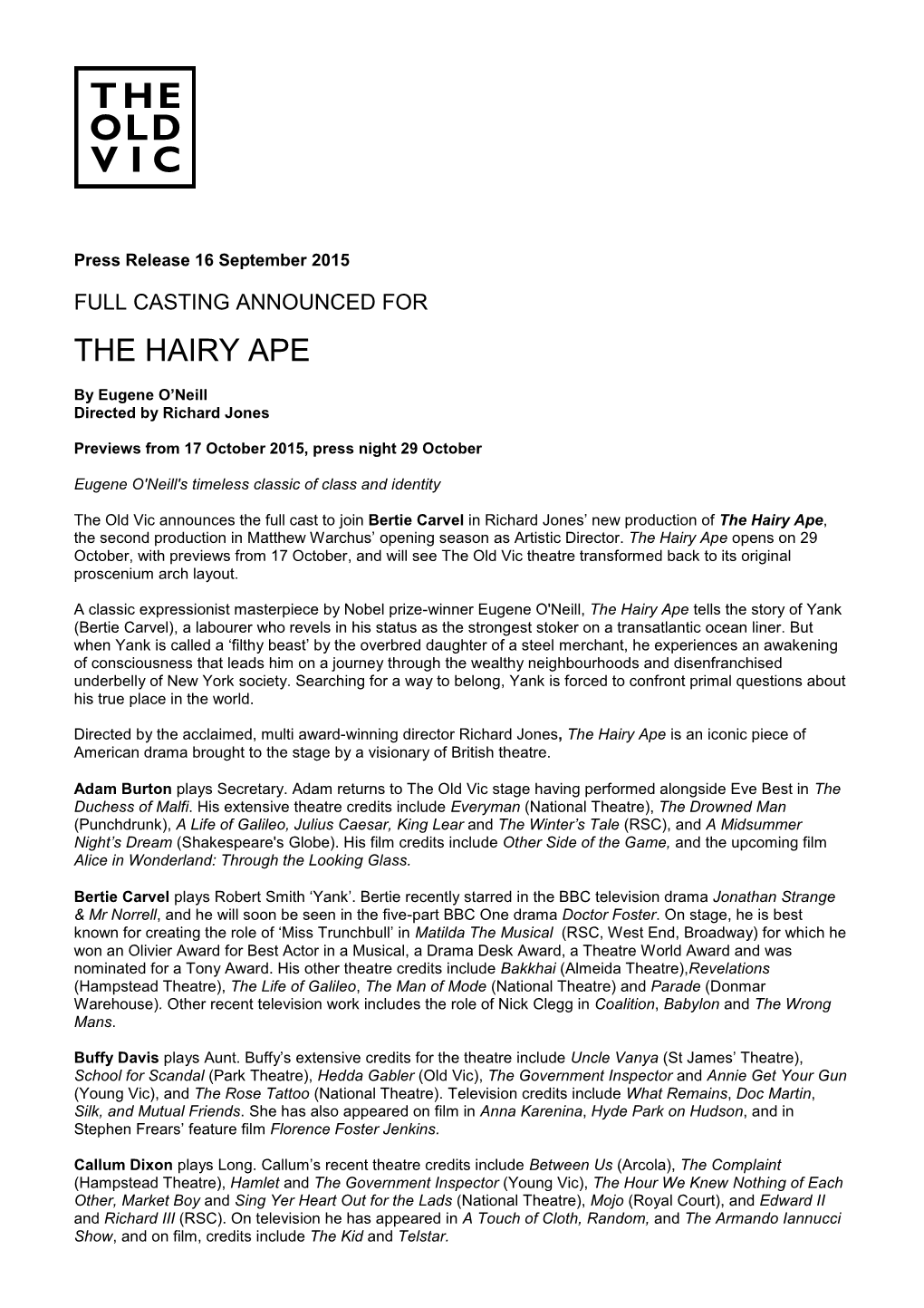 The Hairy Ape