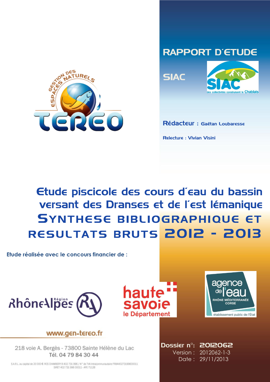 Synthese Bibliographique Bv Dr