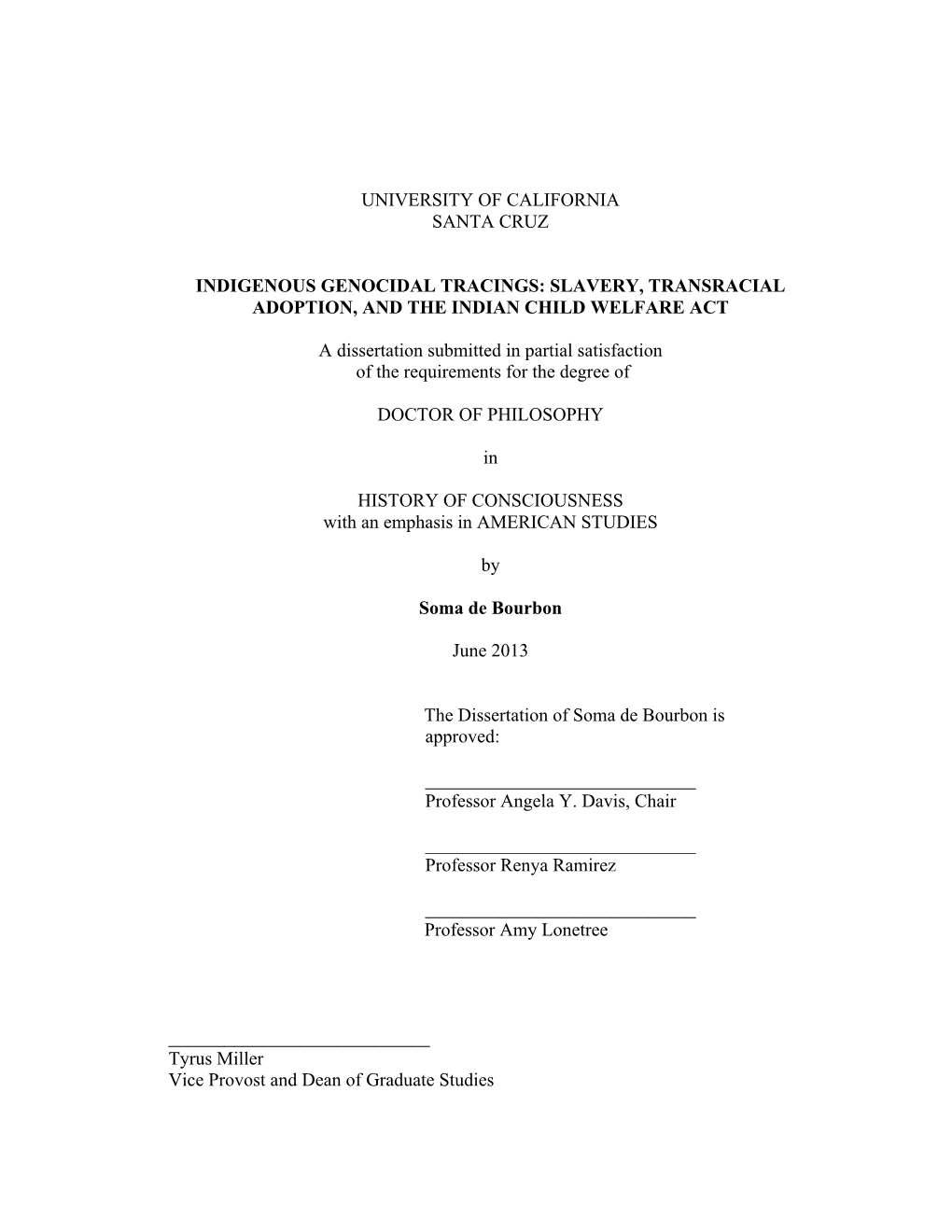 Slavery, Transracial Adoption, and the Indian Child Welfare Act