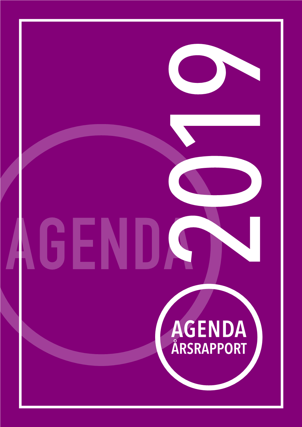 Agendas Årsrapport Fra 2019