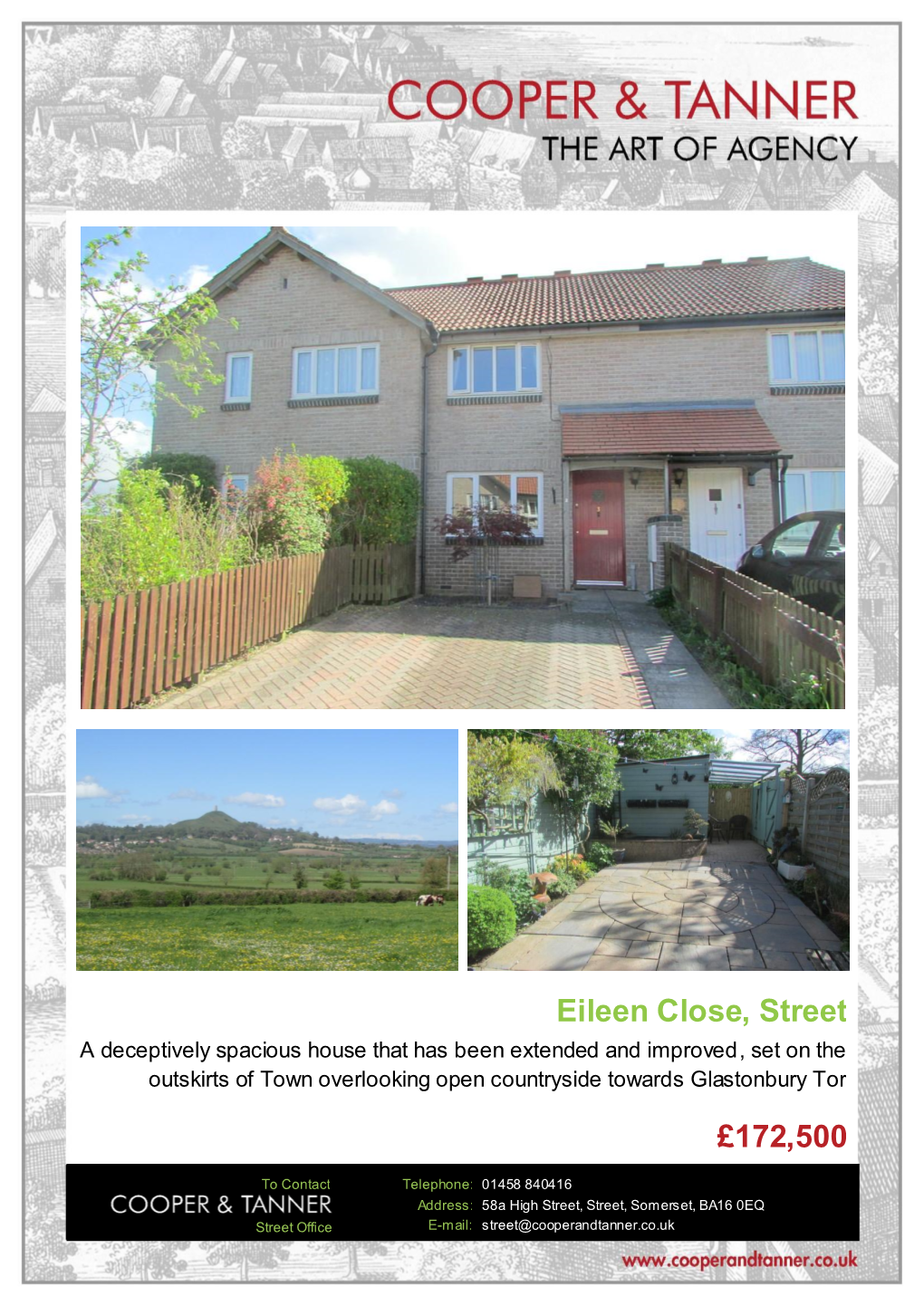 Eileen Close, Street £172,500