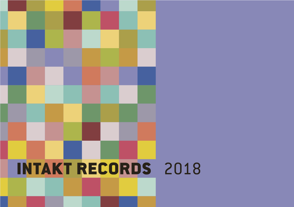 Intakt Records 2018 2018