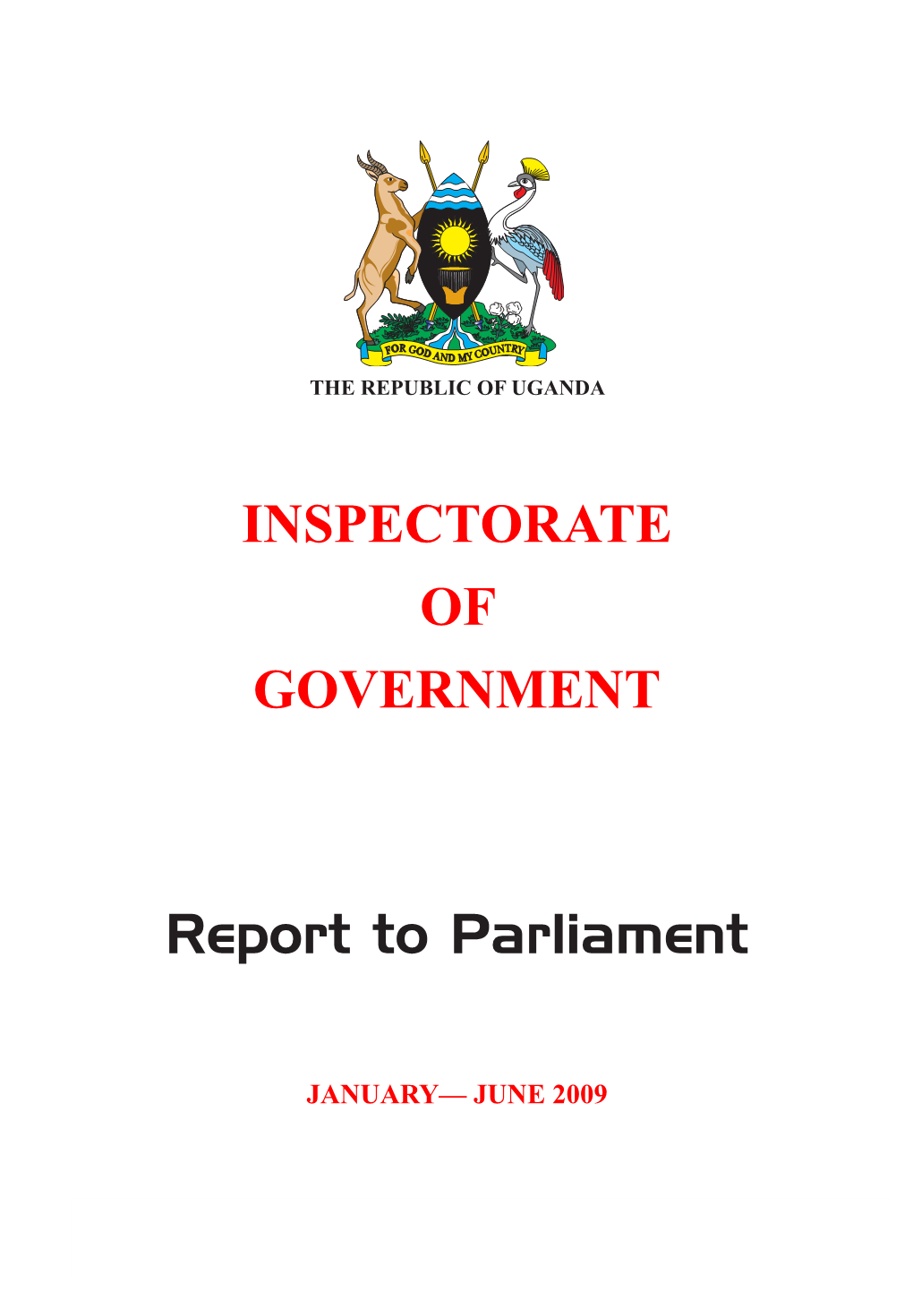 INSPECTORATE of GOVERNMENT.Indd