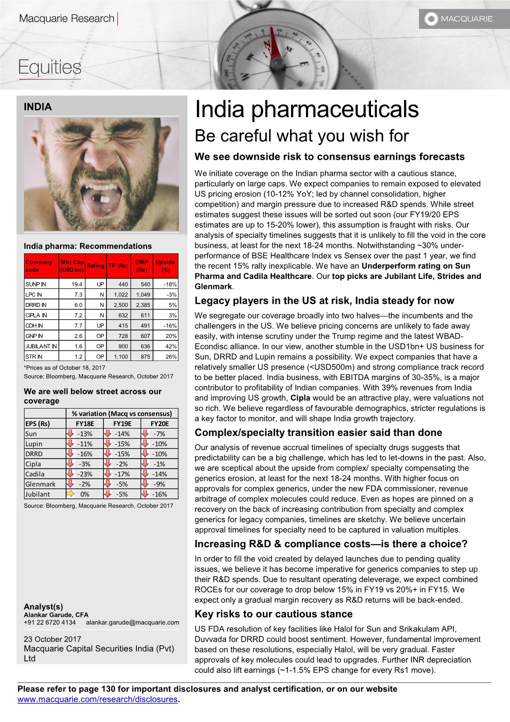 India Pharmaceuticals