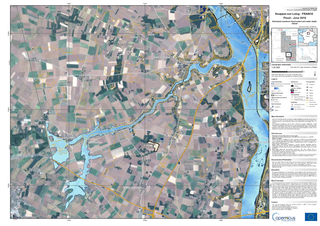 Souppes-Sur-Loing Activation ID: EMSN-028 N| P Roduct N.:13-SO U P P ES-SU R-LO ING, V1, English Souppes-Sur-Loing - FRANCE