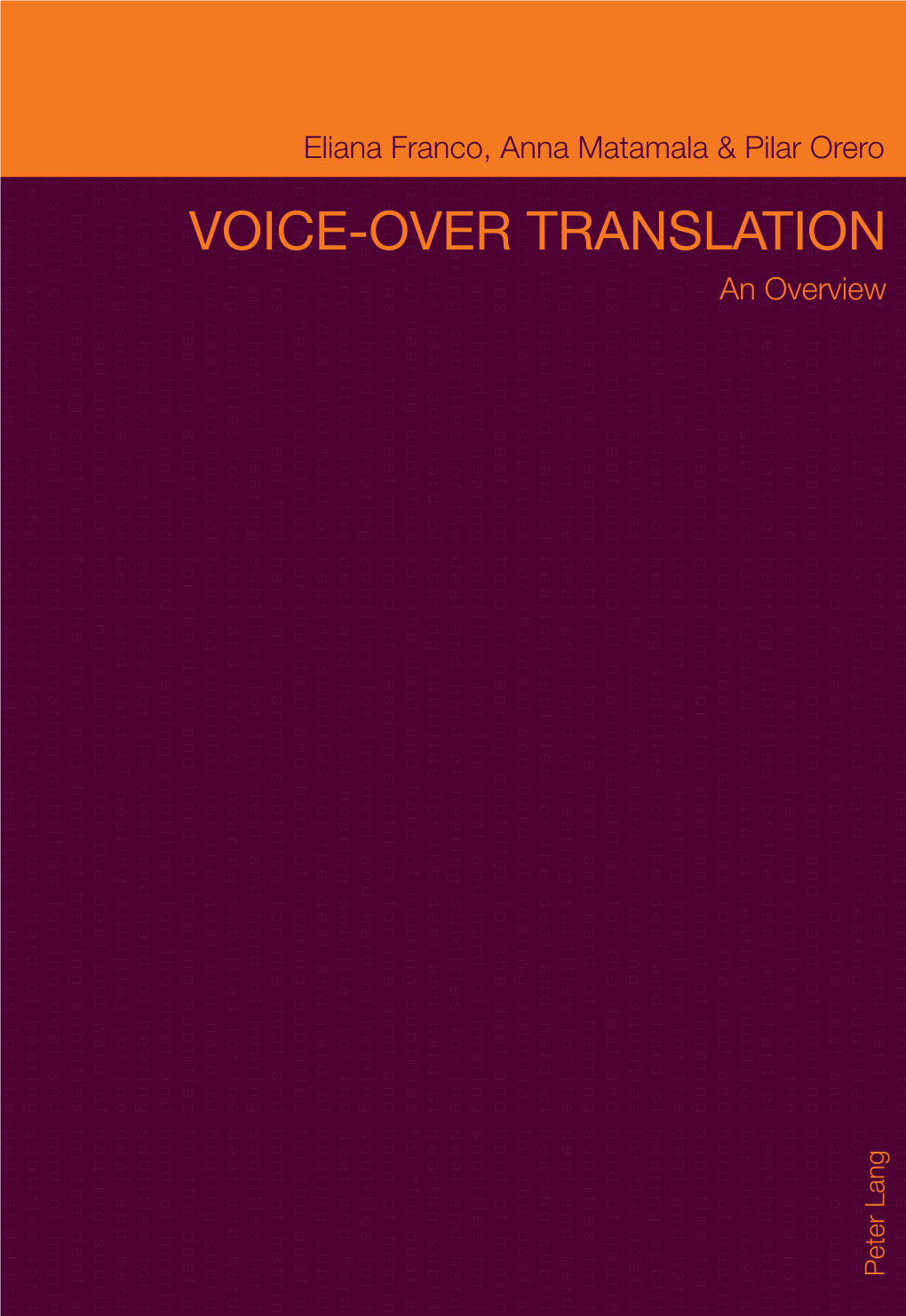 Voice-Over Translation