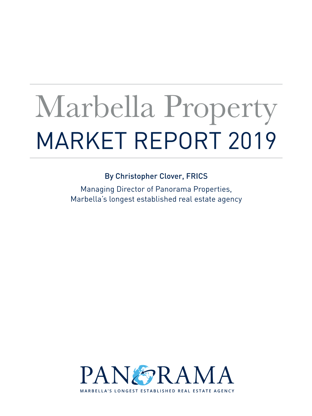 Marbella Property MARKET REPORT 2019