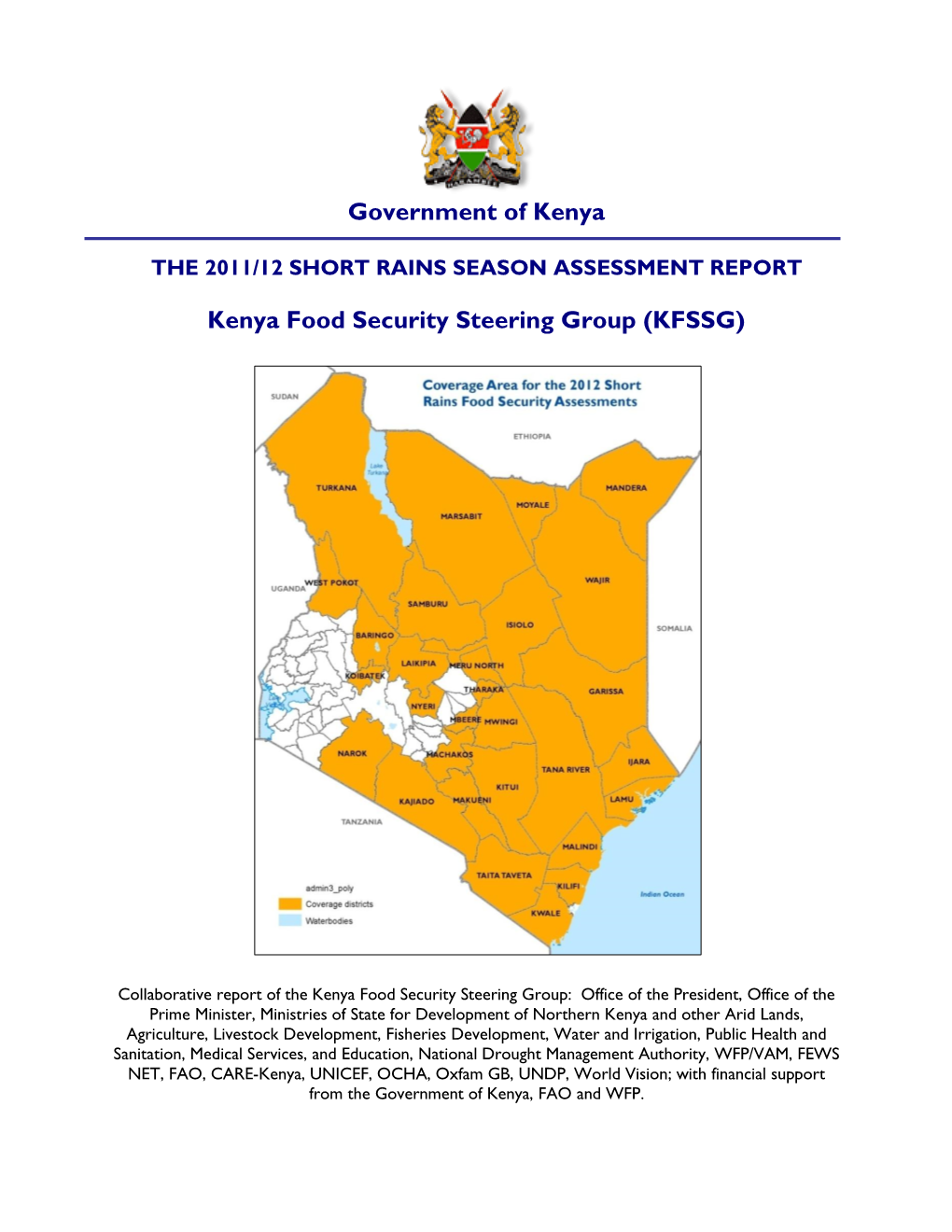 Kenya Food Security Steering Group (KFSSG)