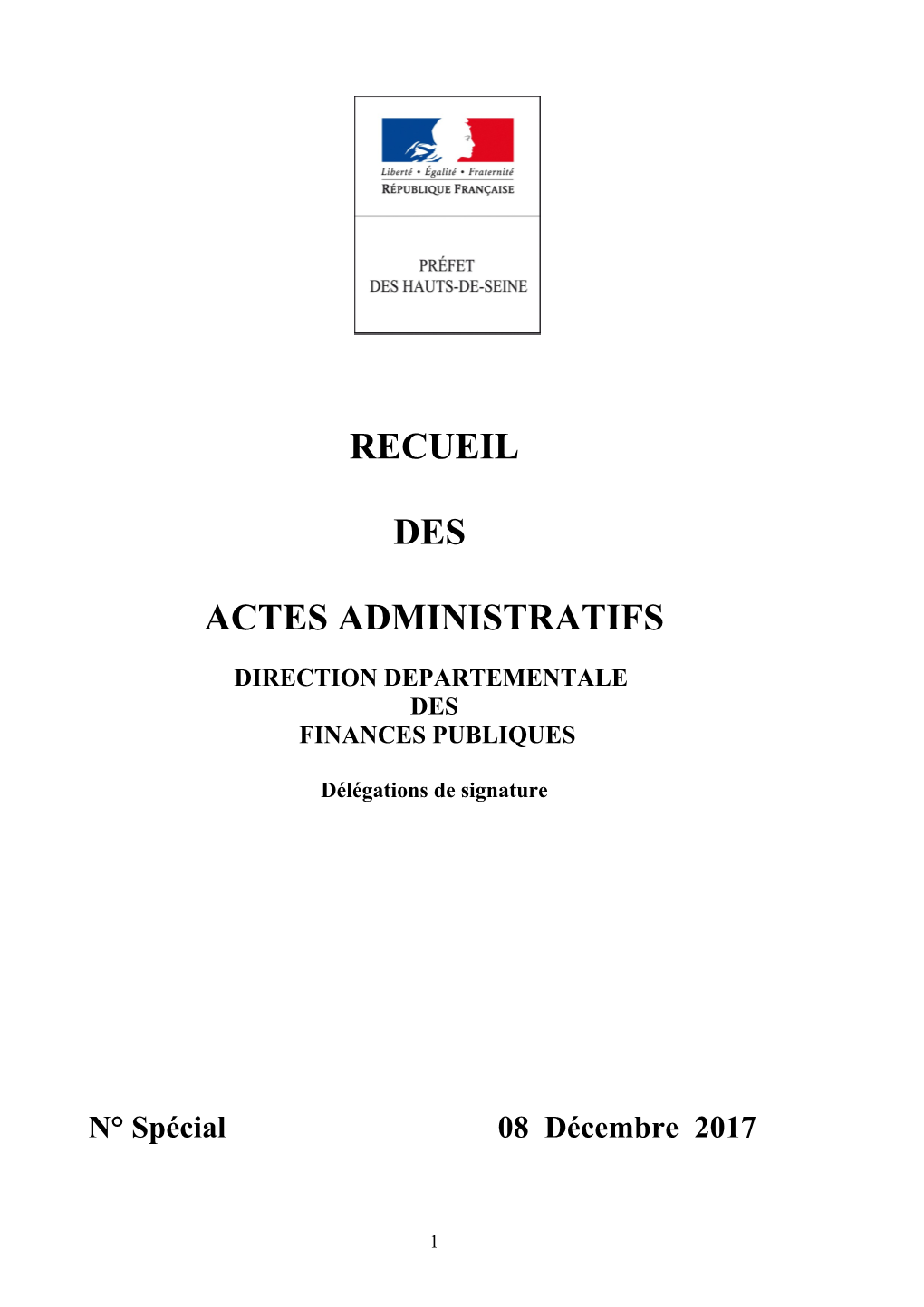 Direction Departementale Des Finances Publiques