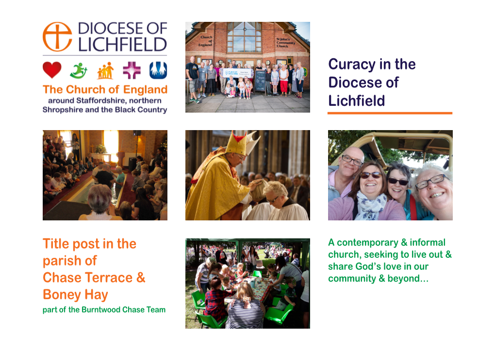 Curacy in the Diocese of Lichfield