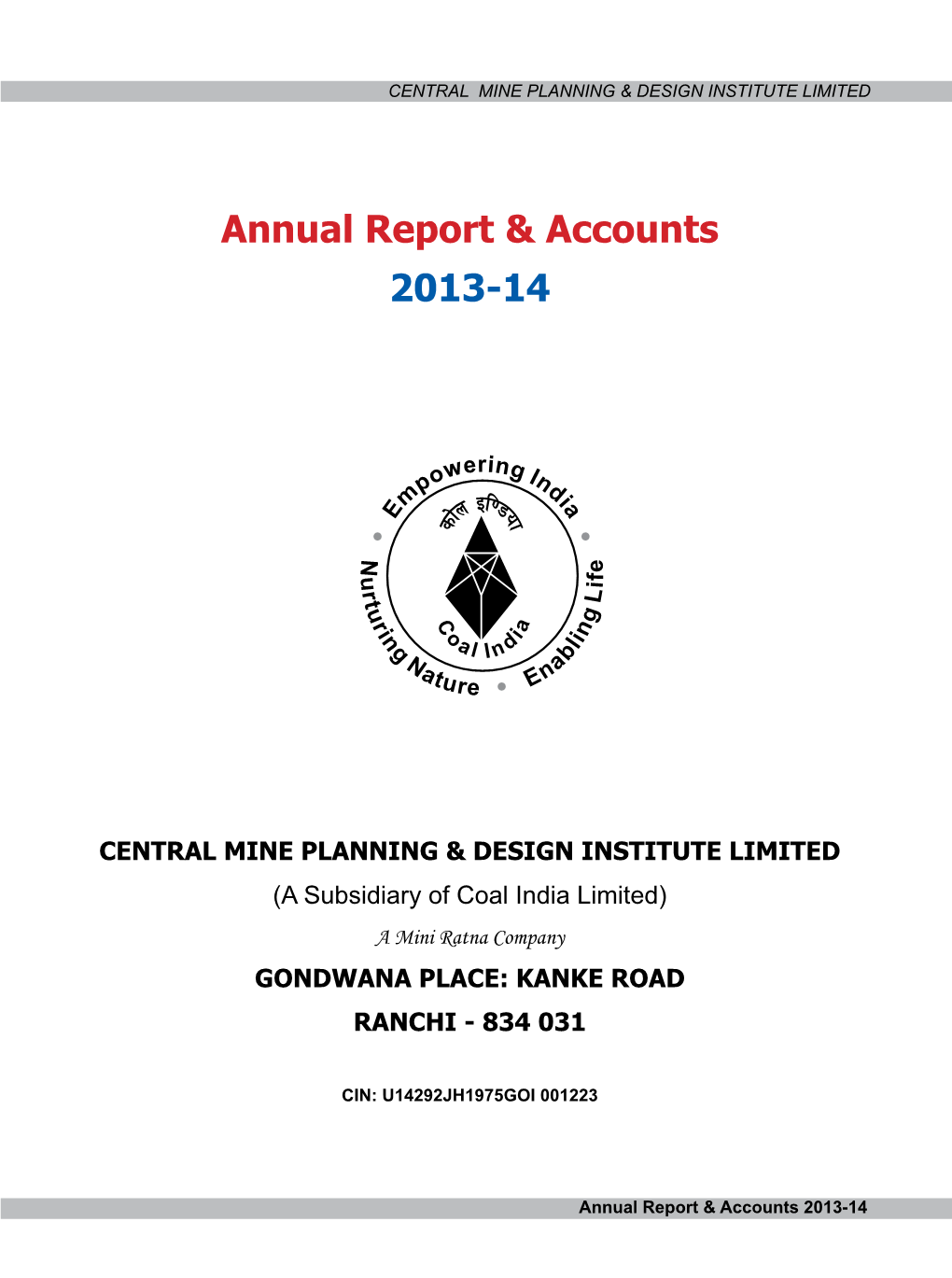 Annual Report & Accounts 2013-14