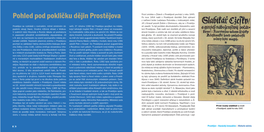 Pohled Pod Pokličku Dějin Prostějova Po Roce 1454 Našli V Prostějově Útočiště Židé Vyhnaní Z Nařízení Krále Ladislava Pohrobka Z Královských Měst