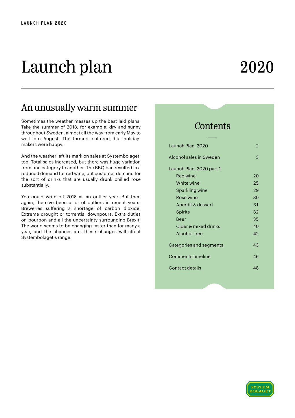 Launch Plan 2020