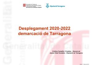 Desplegament Fibra Òptica 2019-2021 Demarcació De Tarragona