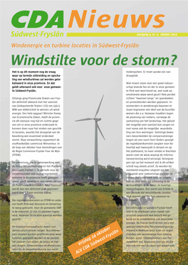 Windstilte Voor De Storm? Het Is Op Dit Moment Nog De Vraag Molenparken