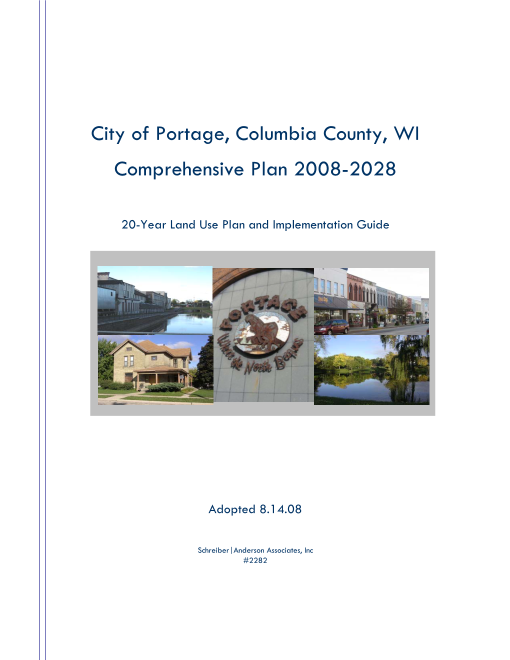 Comprehensive Plan in 2008