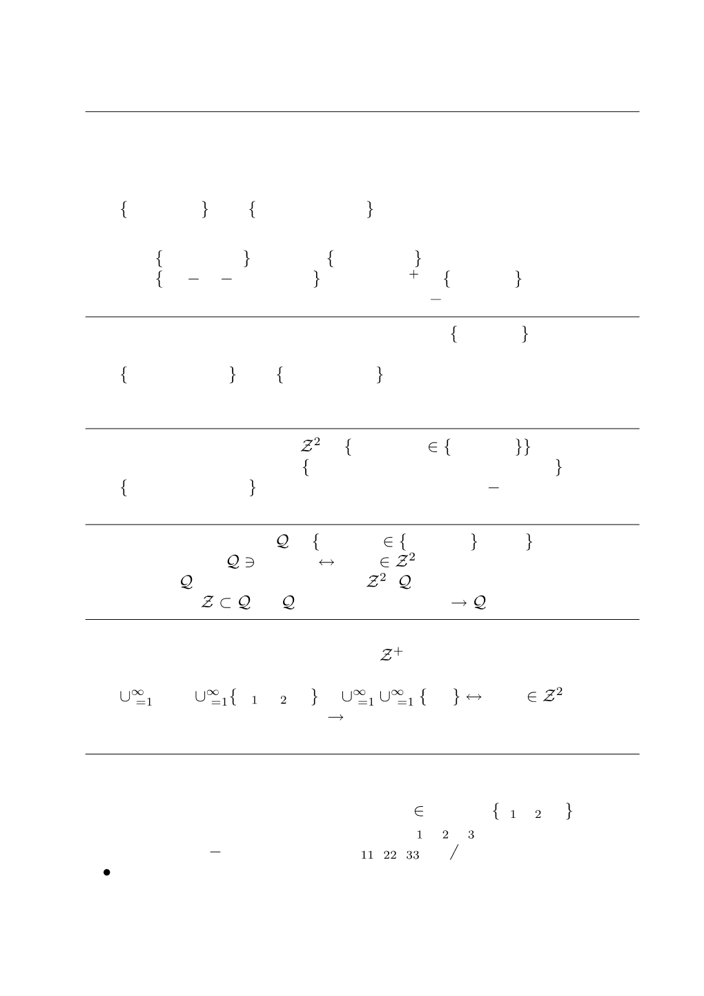 EECS 501 COUNTABLE VS. UNCOUNTABLE SETS Fall 2001 DEF: a Set Is ﬁnite If It Has a ﬁnite Number of Elements