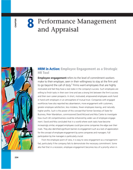 Performance Management and Appraisal 237
