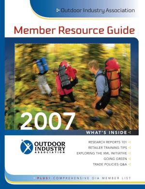 Member Resource Guide