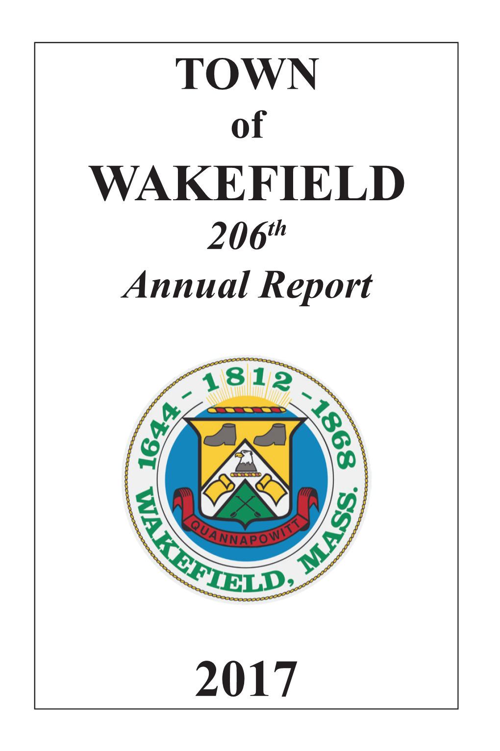 2017 Annual Town Report