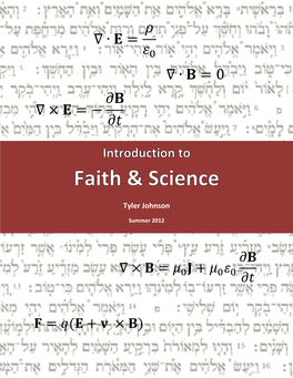 Introduction to Faith & Science