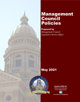 Management Council Policies