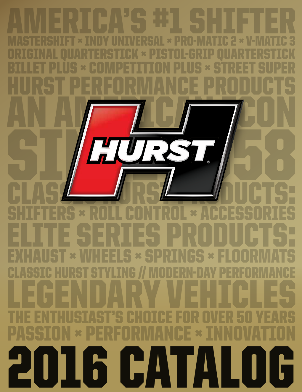 Hurst Shifters Transmission Catalog