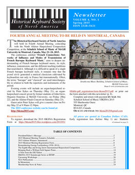 Spring 2015 Newsletter Pages 1-12