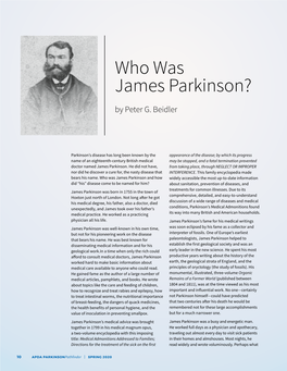 Who Was James Parkinson?