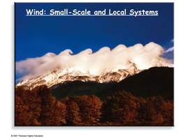 Wind: Small-Scale and Local Systems RECAP