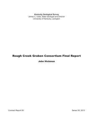 Rough Creek Graben Consortium Final Report