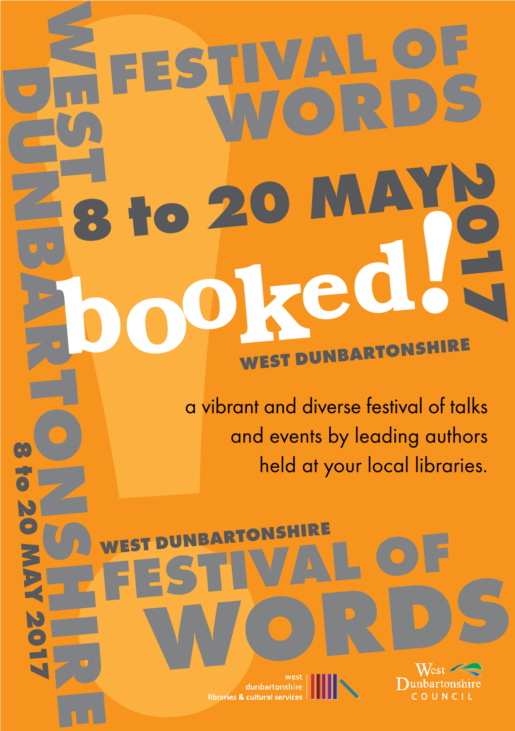 A Vibrant and Diverse Festival of Talks and Events by Leading Authors Held at Your Local Libraries