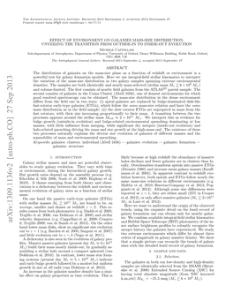 Arxiv:1309.1136V2 [Astro-Ph.CO] 27 Sep 2013 & Trujillo 2009; Van De Sande Et Al
