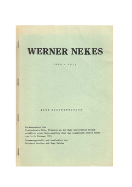 Werner-Nekes-1966-1973.Pdf