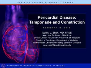 Pericardial Disease: Tamponade and Constriction