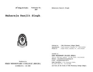 Maharaja Ranjit Singh 347